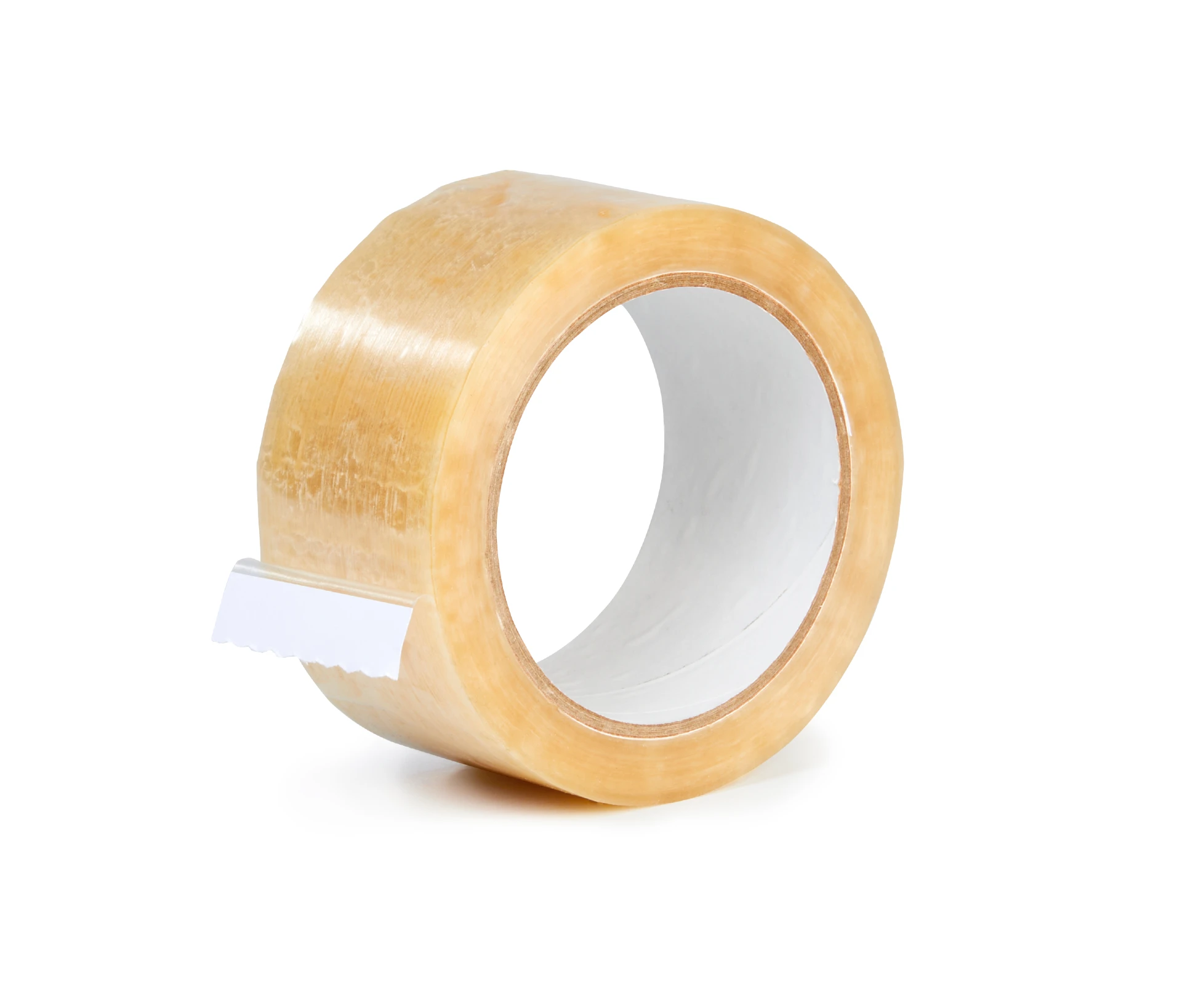 PP adhesive tape; natural rubber adhesive.